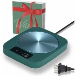 Tazza Da Caffè Sottobicchiere Scaldatazze Per Caffè Tè Cacao Latte Cibo ITutta Candela, Pannello Metallico In Alluminio, Sicuro Affidabile, Verde (4" X 5")