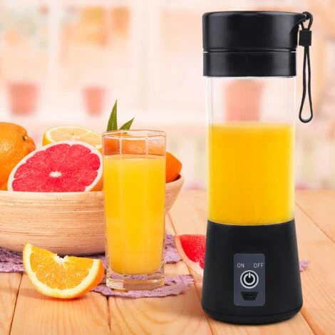 Mixer Smoothie Maker Spremiagrumi Portatile: 380 Ml, Frullatore Personale Con 6 Coltelli In Acciaio Inox, Portatile, Senza BPA, Con Bicchiere Di Miscelazione USB Per Frullati E Succhi Di Frutta 4 Mixer Smoothie Maker Spremiagrumi Portatile: 380 Ml, Frullatore Personale Con 6 Coltelli In Acciaio Inox, Portatile, Senza BPA, Con Bicchiere Di Miscelazione USB Per Frullati E Succhi Di Frutta - immagine 4