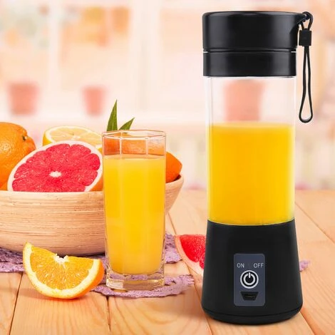 Mixer Smoothie Maker Spremiagrumi Portatile: 380 Ml, Frullatore Personale Con 6 Coltelli In Acciaio Inox, Portatile, Senza BPA, Con Bicchiere Di Miscelazione USB Per Frullati E Succhi Di Frutta 5 Mixer Smoothie Maker Spremiagrumi Portatile: 380 Ml, Frullatore Personale Con 6 Coltelli In Acciaio Inox, Portatile, Senza BPA, Con Bicchiere Di Miscelazione USB Per Frullati E Succhi Di Frutta - immagine 5