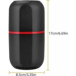 Macinacaffè Elettrico Da 150 W, Macinacaffè, Capacità 120 G, Con Spazzola Per La Pulizia, Cucchiaio 2 In 1 E Pressino (nero) -Piccoli Elettrodomestici Negozio 96191284 5