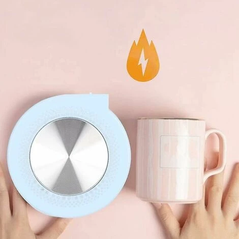 Tappetino Riscaldante Per Tazza USB, Scaldatazze Da Caffè Per Isolamento Termico USB Per Ufficio/casa/ufficio (blu) 5 Tappetino Riscaldante Per Tazza USB, Scaldatazze Da Caffè Per Isolamento Termico USB Per Ufficio/casa/ufficio (blu) - immagine 5