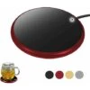 Scaldatazze LITZEE, Scaldatazze, Scaldatazze USB, Scaldatazze Da Tavolo Portatile, Per Scaldatazze Per Cacao, Tè, Latte, Bevande, Per Regali Di Caffè。 Rosso Cina