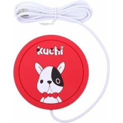 Litzee Scaldatazze 1 Pz Sottobicchiere Sottobicchiere, Cartone Animato In Silicone USB Scaldatazze Sottobicchiere Tazza Di Caffè Tappetino Riscaldante Elettrico Sottobicchiere Sottobicchiere Scaldabev