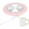 Cuscinetto Isolante Per Riscaldamento USB, Cuscinetto Riscaldante Per Tazza Da Tè Al Latte Da 10 W, Rosa
