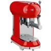 Smeg ECF01RDEU Estetica 50's Style Macchina Da Caffe' Espresso Capacita' 1 Litro Potenza 1350 W 2 Tazze Rosso