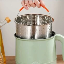 Cestello Per Cottura A Vapore In Acciaio Inossidabile, Cestello Per Cottura A Vapore Per Verdure Da 3 Litri, Cestello Per Cottura A Vapore Per Pentola A Pressione, Cestello Per Cottura A Vapore Istant -Piccoli Elettrodomestici Negozio 97432330 4