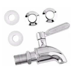 Prodotto Finito Lucidato In Acciaio Inossidabile 304, Bocchino Di Ricambio Per Erogatore Di Bevande, Adatto Anche Ai Sistemi Di Filtri A Gravità Berkey -Piccoli Elettrodomestici Negozio 97433559 3