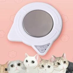 Scaldatazze, Scaldatazze Da Caffè Gadget Slim Cup-Pad, Scaldatazze USB, Scaldatazze Portatile Da Ufficio, Vassoio Scaldatazze Per Tè E Caffè, Sottobicchieri Riscaldati (bianco)