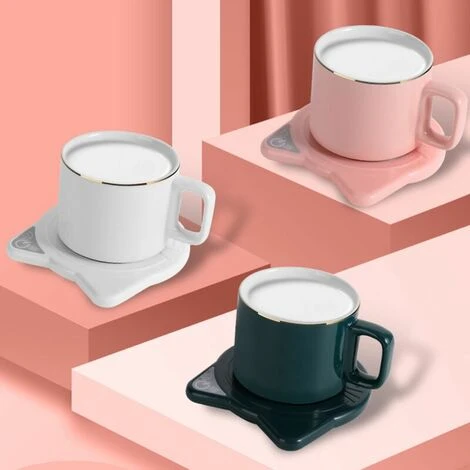 Scaldatazze, Scaldatazze Da Caffè Gadget Slim Cup-Pad, Scaldatazze USB, Scaldatazze Portatile Da Ufficio, Vassoio Scaldatazze Per Tè E Caffè, Sottobicchieri Riscaldati (bianco) 2 Scaldatazze, Scaldatazze Da Caffè Gadget Slim Cup-Pad, Scaldatazze USB, Scaldatazze Portatile Da Ufficio, Vassoio Scaldatazze Per Tè E Caffè, Sottobicchieri Riscaldati (bianco) - immagine 2