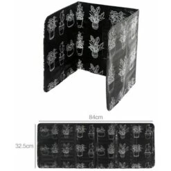 Proteggi Schermo Pieghevole Per Cucina Paraschizzi Pieghevole In Alluminio Paraschizzi Cucina Paraschizzi Pieghevole Per Cucina Proteggi Schermo Per Piano Cottura Backsplash 2 Pezzi Nero -Piccoli Elettrodomestici Negozio 98117719 5