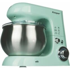 Planetaria Impastatrice Ciotola Removibile In Acciaio Con 3 Accessori 6 Velocità 5l 1300W Atena