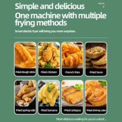 Friggitrice Elettrica Domestica 220V / 1000W Riscaldatore Automatico Incorporato In Acciaio Inossidabile Da 2,5 Litri You Tiao Macchina Per Patatine Fritte -Piccoli Elettrodomestici Negozio 98707047 5