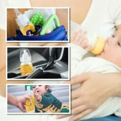 Scaldabiberon Da 1 Pz, Scaldabiberon USB Portatile Da Viaggio Termostato Per Riscaldamento Copertura Per La Cura Del Bambino (senza Biberon, Verde) -Piccoli Elettrodomestici Negozio 98708617 4