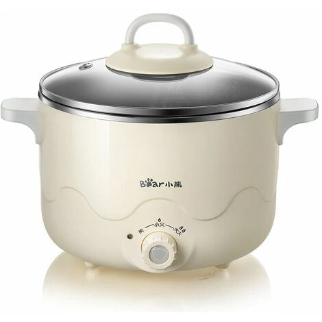 Piccola Pentola Elettrica In Acciaio Inossidabile Da 2,5 Litri, Pentola Elettrica Portatile Per Camera Degli Studenti/studio/hotel/campeggio/ufficio 1 Piccola Pentola Elettrica In Acciaio Inossidabile Da 2,5 Litri, Pentola Elettrica Portatile Per Camera Degli Studenti/studio/hotel/campeggio/ufficio