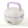 Mini Cuociriso Elettrico Multifunzione Portatile Da 1 Litro Con Funzione Di Mantenimento In Caldo, Viola