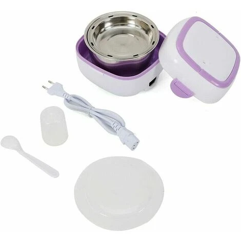 Mini Cuociriso Elettrico Multifunzione Portatile Da 1 Litro Con Funzione Di Mantenimento In Caldo, Viola 4 Mini Cuociriso Elettrico Multifunzione Portatile Da 1 Litro Con Funzione Di Mantenimento In Caldo, Viola - immagine 4