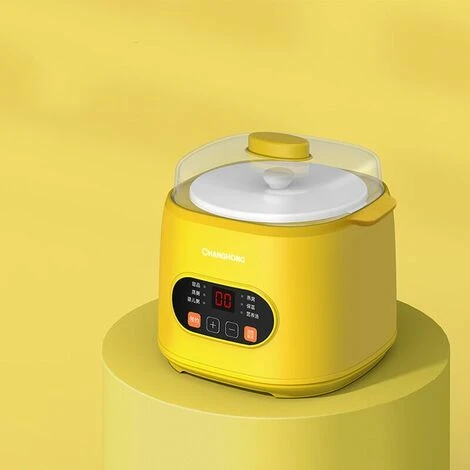 Mini Fornello Elettrico Piccolo Fornello Elettrico, 1L, 200WGiallo 1 Mini Fornello Elettrico Piccolo Fornello Elettrico, 1L, 200WGiallo