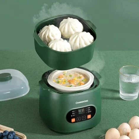 Mini Fornello Elettrico Piccolo Fornello Elettrico, 1L, 200WVerde 3 Mini Fornello Elettrico Piccolo Fornello Elettrico, 1L, 200WVerde - immagine 3