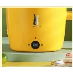 Pentola Elettrica Multifunzionale Pentola Elettrica Pentola Elettrica Mini Antiaderente ， Verde -Piccoli Elettrodomestici Negozio 98719846 5