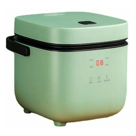 Mini Cuociriso 1.2L, 1-2 Persone, Supporto Preimpostato Per Mantenere Caldo, Cuociriso Multifunzione, Verde 1 Mini Cuociriso 1.2L, 1-2 Persone, Supporto Preimpostato Per Mantenere Caldo, Cuociriso Multifunzione, Verde