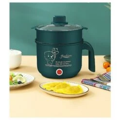 Mini Cuociriso A Risparmio Energetico Da 1,8 Litri Cuociriso Regolabile A 2 Velocità Adatto Per 1-2 Persone (600 W)