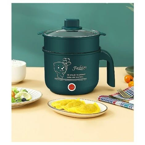 Mini Cuociriso A Risparmio Energetico Da 1,8 Litri Cuociriso Regolabile A 2 Velocità Adatto Per 1-2 Persone (600 W) 1 Mini Cuociriso A Risparmio Energetico Da 1,8 Litri Cuociriso Regolabile A 2 Velocità Adatto Per 1-2 Persone (600 W)