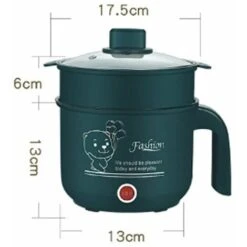 Mini Cuociriso A Risparmio Energetico Da 1,8 Litri Cuociriso Regolabile A 2 Velocità Adatto Per 1-2 Persone (600 W) 9 Mini Cuociriso A Risparmio Energetico Da 1,8 Litri Cuociriso Regolabile A 2 Velocità Adatto Per 1-2 Persone (600 W) -Piccoli Elettrodomestici Negozio 98723127 5