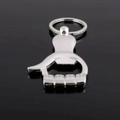 Apribottiglie Apribottiglie Con Portachiavi In Metallo Accessorio Pratico Apribottiglie Strumento Portatile, A Mano, -Piccoli Elettrodomestici Negozio 99778782 4