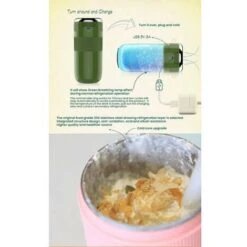 Tazza Di Refrigerazione Rapida 380ml Tazza Di Accompagnamento Per Auto Sportive All'aperto Per La Casa Portatile Tazza Di Refrigerazione Per Bevande -Piccoli Elettrodomestici Negozio 99780976 4