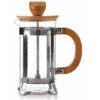 French Press, 350ml 12oz 1-2 Tazze French Press, Piccola Pressa Per Tè In Vetro Borosilicato Con Manico In Bambù