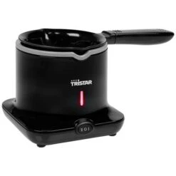Tristar CF-1606 Fonduta 70 W 6 Forchette Da Fonduta, Spia Luminosa Nero
